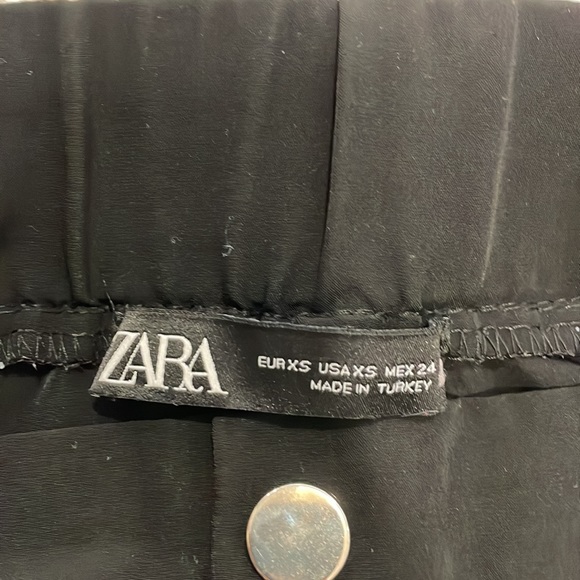 Zara Silk Cargo Pants - Picture 3 of 3